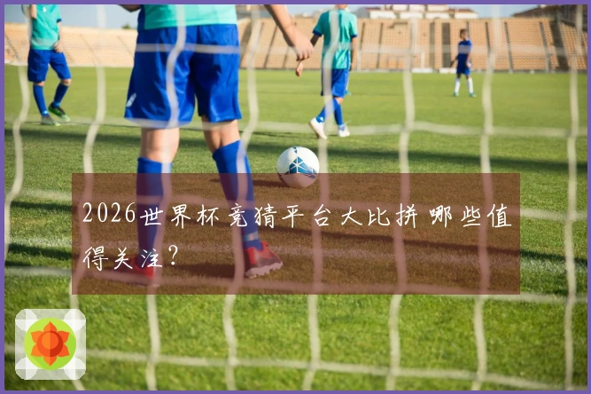 2026世界杯竞猜平台大比拼 哪些值得关注？
